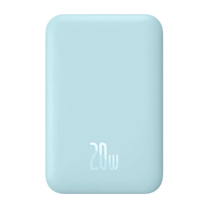 Powerbank magnetyczny Baseus Magnetic Mini 6000mAh, USB-C 20W MagSafe (niebieski) na NearMe.pl
