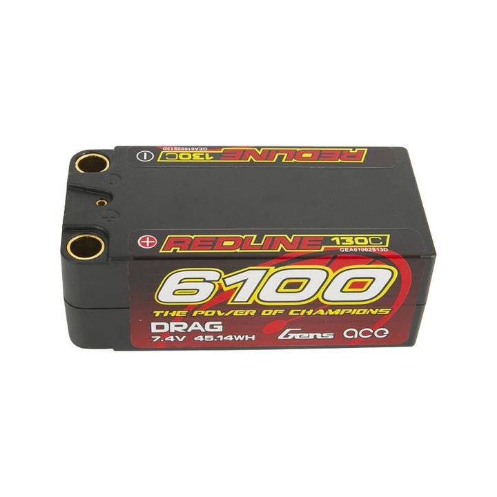 Akumulator Gens ace Redline Series 6100mAh 7.4V 130C 2S2P HardCase 71# LiPo na NearMe.pl