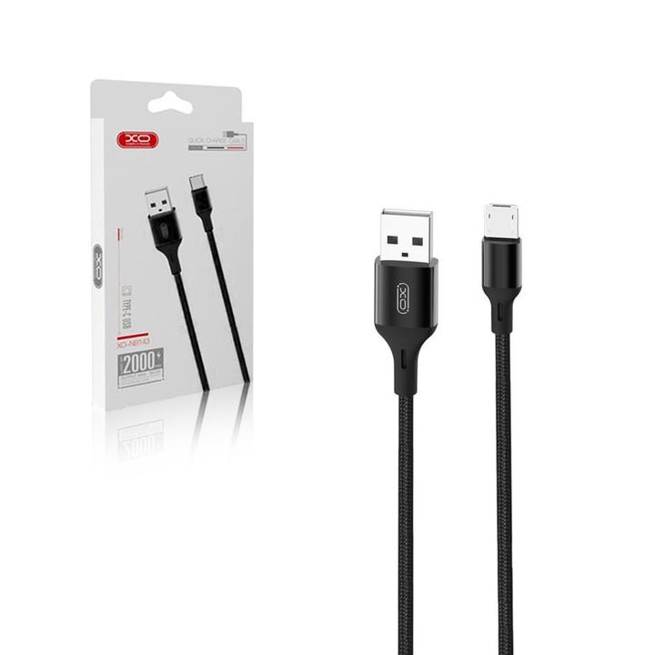 Kabel USB do Micro USB XO NB143 1m (czarny) na NearMe.pl