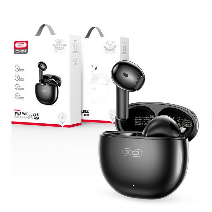 Słuchawki XO Bluetooth G14 TWS czarne na NearMe.pl