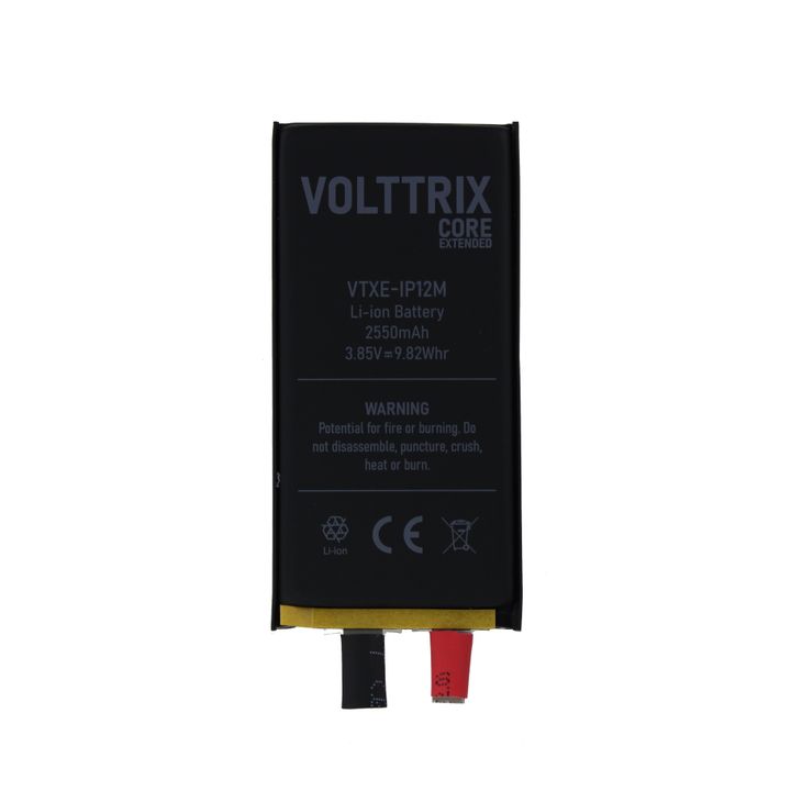 Bateria bez flexa Volttrix Core iPhone 12 Mini Powiększona (Ogniwo) 2550 mAh na NearMe.pl