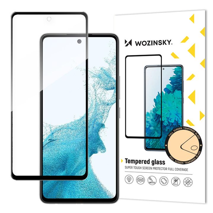 Szkło hartowane Full Glue Samsung A53 5G czarne na NearMe.pl
