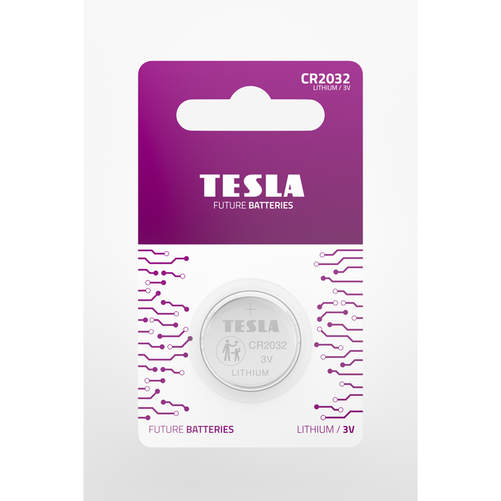 Bateria litowa bez rtęci TESLA CR2032 1szt na NearMe.pl