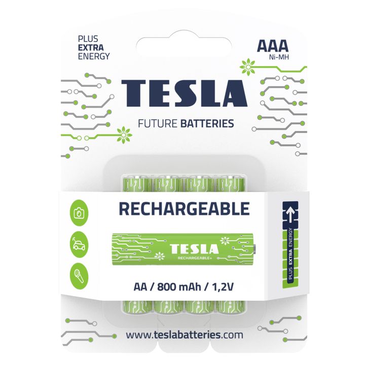 Akumulatory TESLA AAA/niMH/1,2V/800mAh 4szt na NearMe.pl