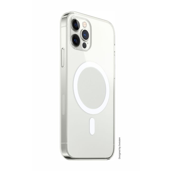 SWISSTEN Clear Jelly MagStick Etui Nakładka MagSafe iPhone 13 Pro Max transparent na NearMe.pl