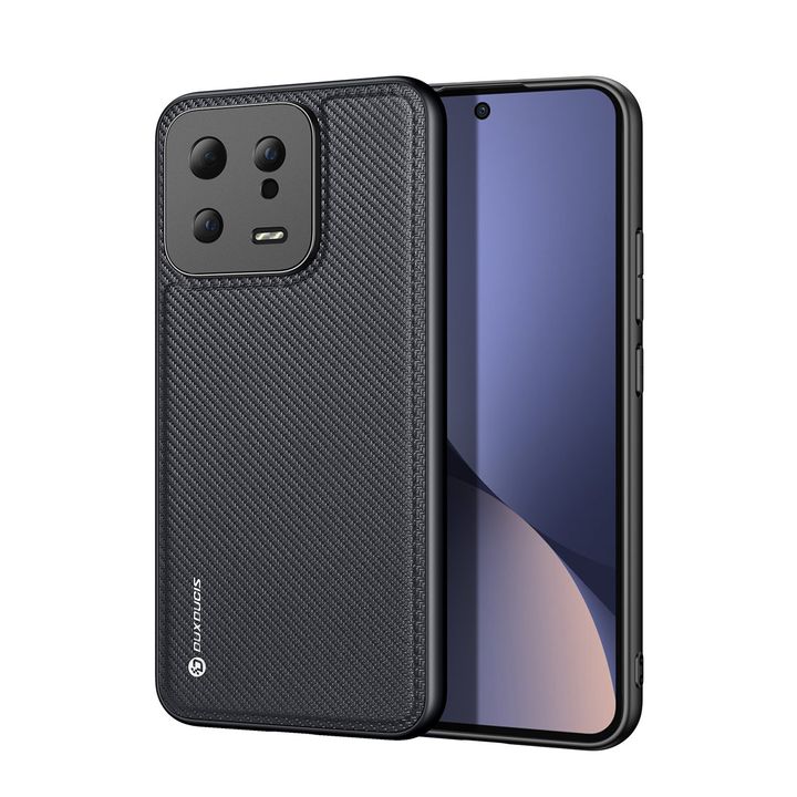 Dux Ducis Fino etui do Xiaomi 13 pokrowiec z silikonową ramką czarne na NearMe.pl