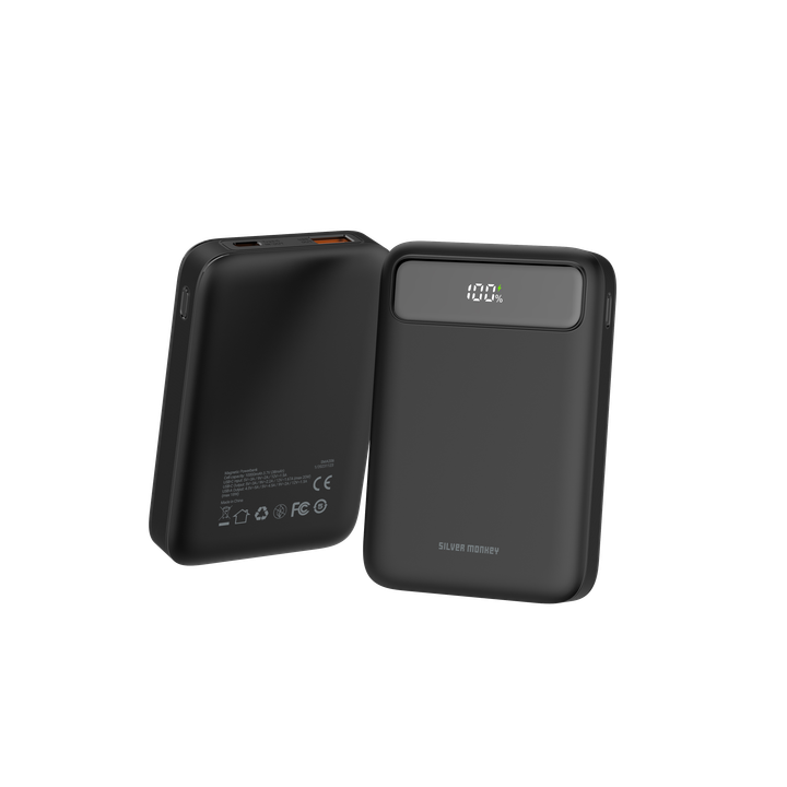 Silver Monkey Power Bank 10 000 mAh USB-A USB-C PD 22,5W Czarny na NearMe.pl