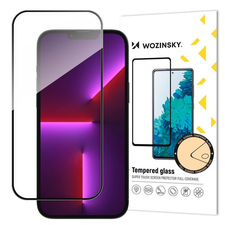Wozinsky Szkło hartowane Full Glue iPhone 15 Plus czarne na NearMe.pl