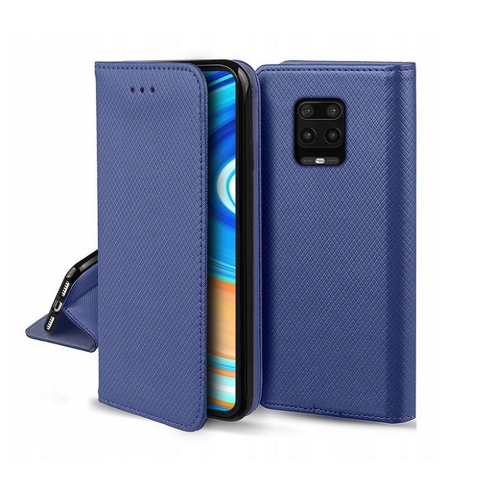 Etui Smart Magnet Samsung A42 5G / M42 5G granatowy na NearMe.pl