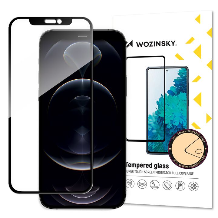 Wozinsky Szkło hartowane Full Glue iPhone 13 Pro Max / iPhone 14 Plus czarne na NearMe.pl
