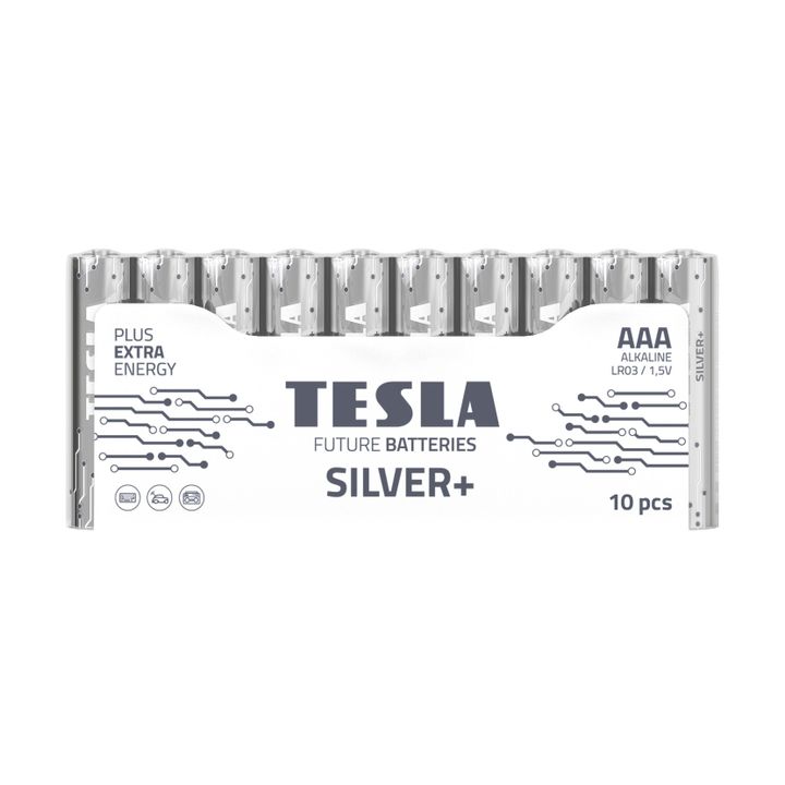 Baterie alkaliczne TESLA AAA/LR03/1,5V 10szt SILVER+ na NearMe.pl