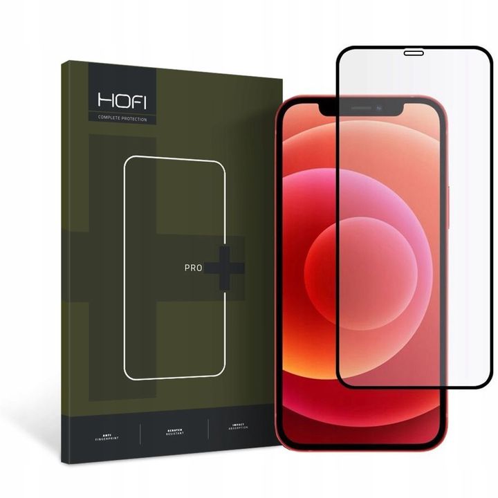 SZKŁO HARTOWANE HOFI FULL PRO+ IPHONE 12 MINI BLACK na NearMe.pl
