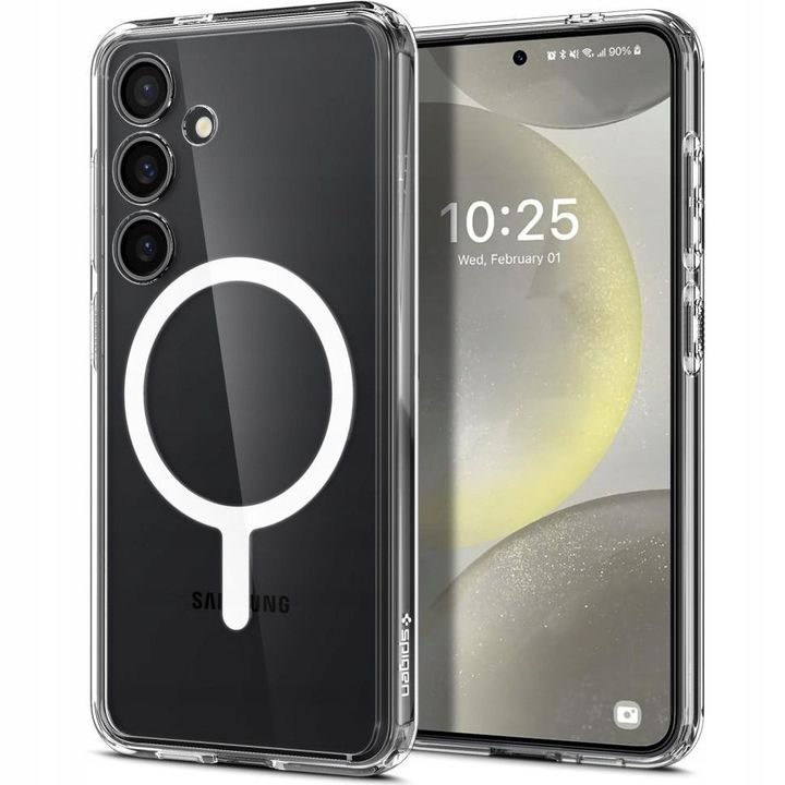 SPIGEN CRYSTAL HYBRID ONETAP RING MAGSAFE GALAXY S24 WHITE na NearMe.pl