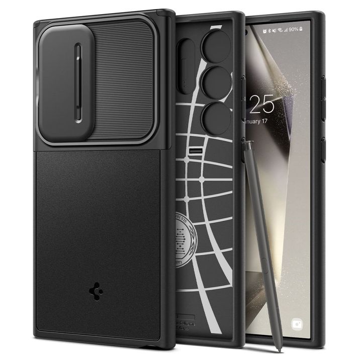 SPIGEN OPTIK ARMOR GALAXY S24 ULTRA BLACK na NearMe.pl