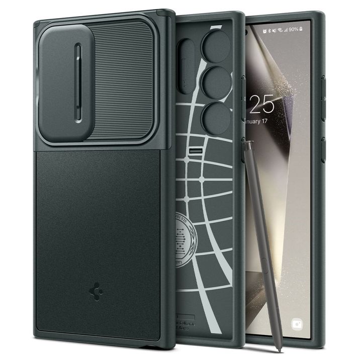 SPIGEN OPTIK ARMOR GALAXY S24 ULTRA ABYSS GREEN na NearMe.pl