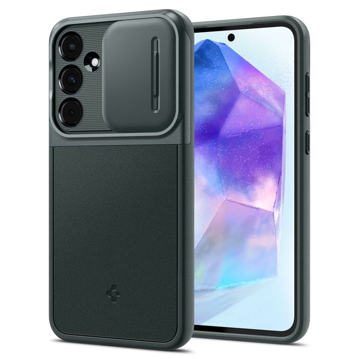 SPIGEN OPTIK ARMOR GALAXY A55 5G ABYSS GREEN na NearMe.pl