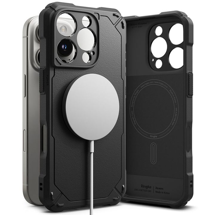 RINGKE RUGGED GEAR MAGNETIC MAGSAFE IPHONE 16 PRO BLACK na NearMe.pl