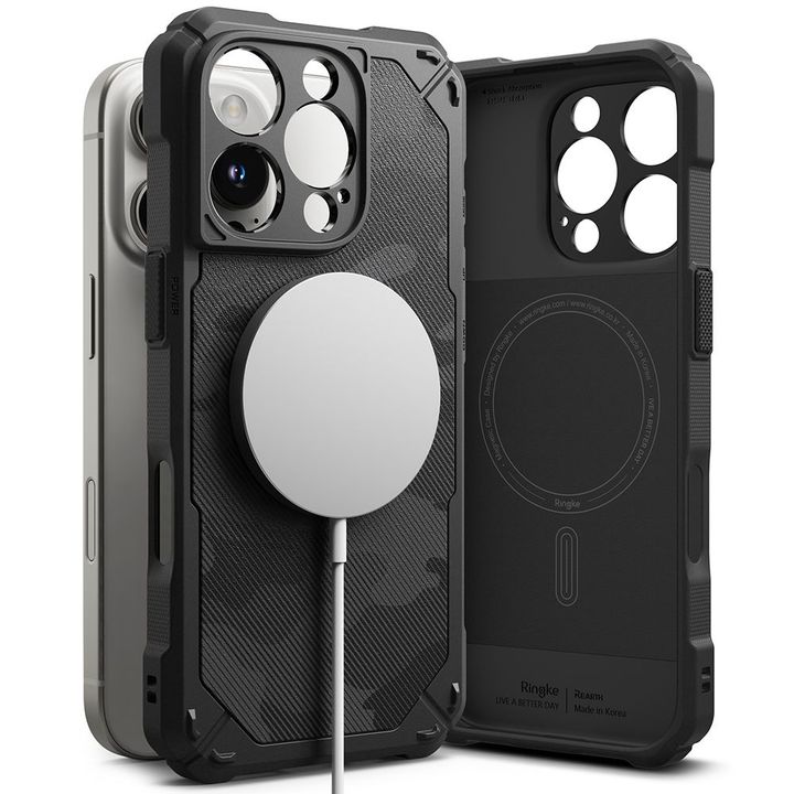 RINGKE RUGGED GEAR MAGNETIC MAGSAFE IPHONE 16 PRO MAX CAMO BLACK na NearMe.pl