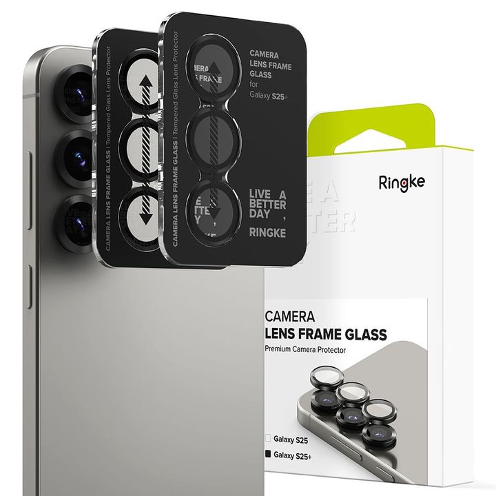 OSŁONA APARATU RINGKE CAMERA FRAME PROTECTOR 2-PACK GALAXY S25+ PLUS BLACK na NearMe.pl