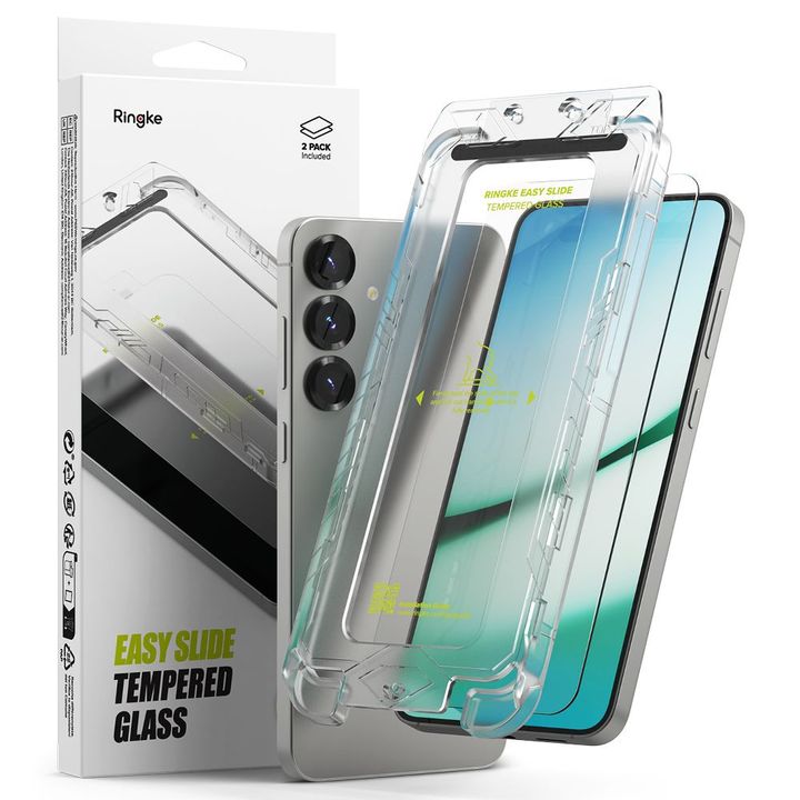 SZKŁO HARTOWANE RINGKE EASY SLIDE 2-PACK GALAXY S25 CLEAR na NearMe.pl