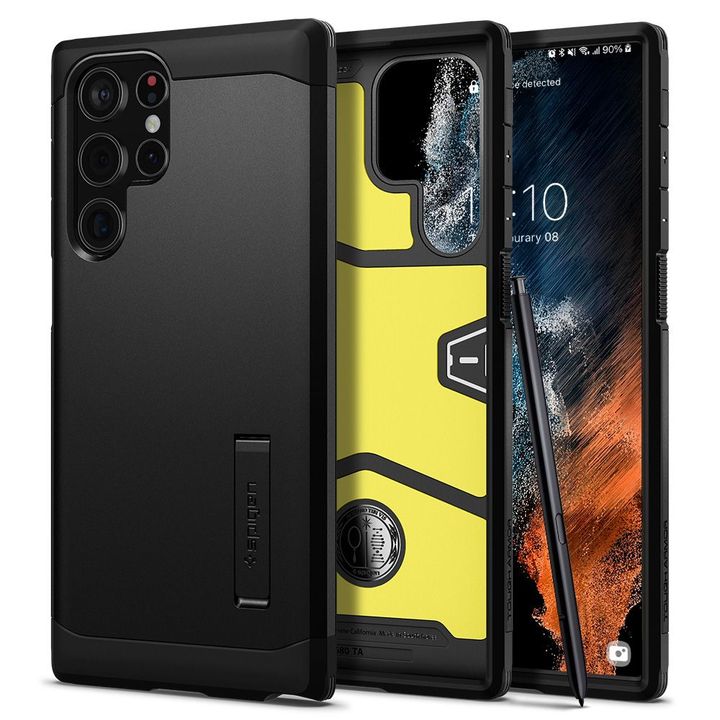 SPIGEN TOUGH ARMOR GALAXY S22 ULTRA BLACK na NearMe.pl