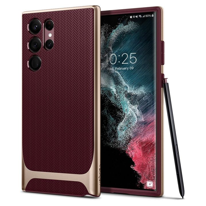 SPIGEN NEO HYBRID GALAXY S22 ULTRA BURGUNDY na NearMe.pl