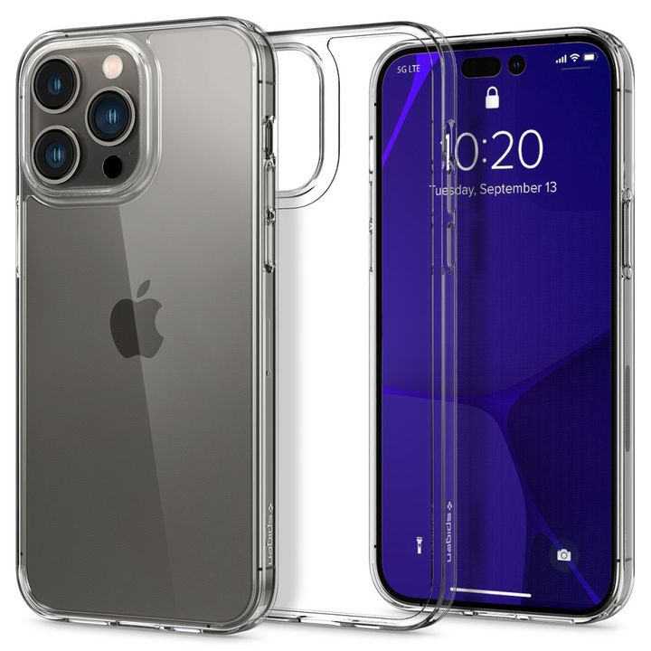 Spigen Air Skin Hybrid iPhone 14 Pro Max crystal clear ACS04808 na NearMe.pl