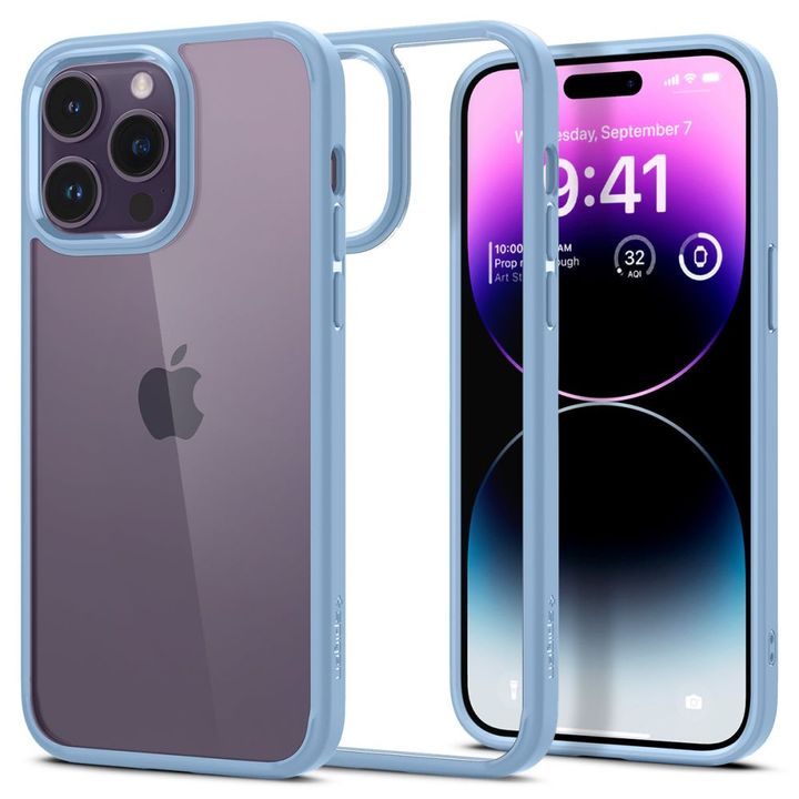 Spigen Ultra Hybrid iPhone 14 Pro 6,1" błękitny/sierra blue ACS04964 na NearMe.pl