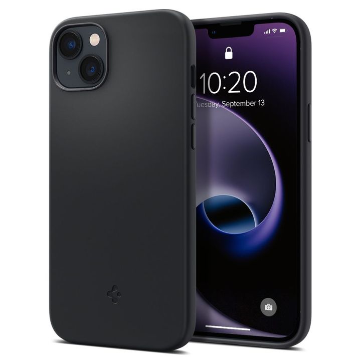 SPIGEN SILICONE FIT MAG MAGSAFE IPHONE 14 PLUS / 15 PLUS BLACK na NearMe.pl