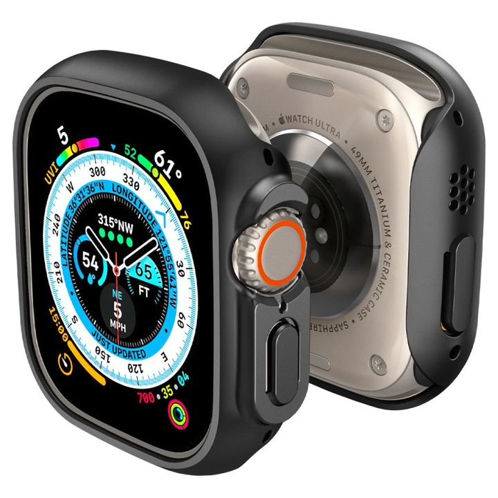 SPIGEN THIN FIT APPLE WATCH ULTRA 1 / 2 (49 MM) BLACK na NearMe.pl