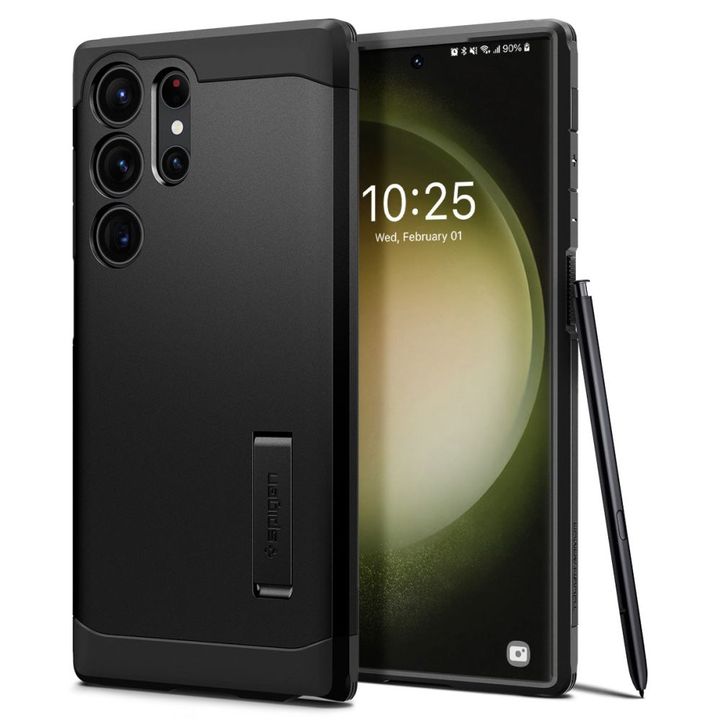 SPIGEN TOUGH ARMOR GALAXY S23 ULTRA BLACK na NearMe.pl