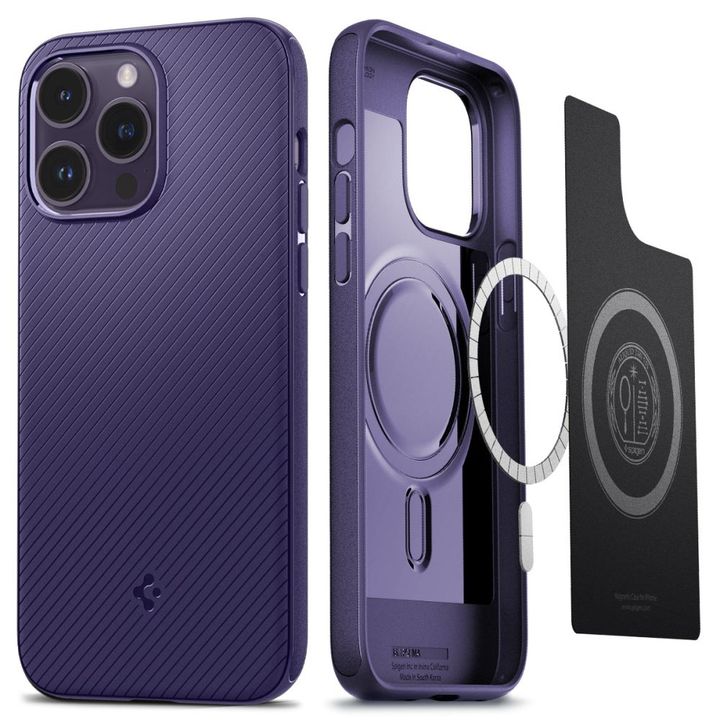 SPIGEN MAG ARMOR IPHONE 14 PRO MAX DEEP PURPLE na NearMe.pl