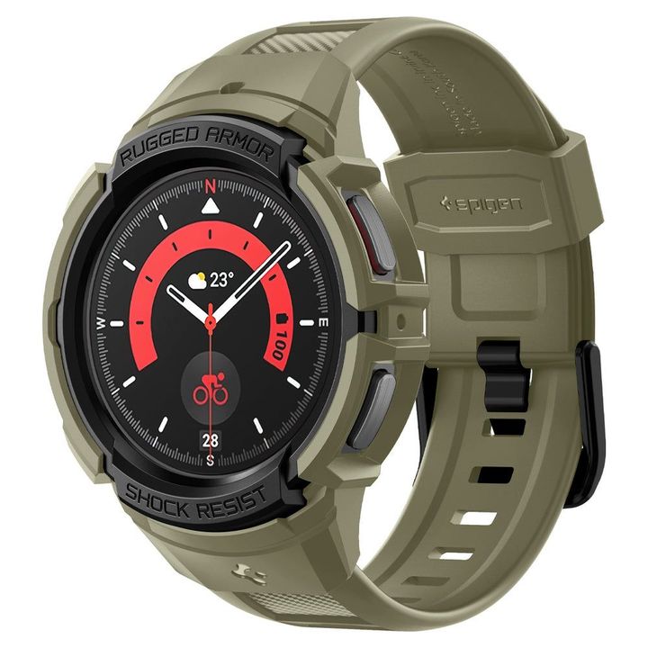 SPIGEN RUGGED ARMOR ”PRO” GALAXY WATCH 5 PRO (45 MM) VINTAGE KHAKI na NearMe.pl