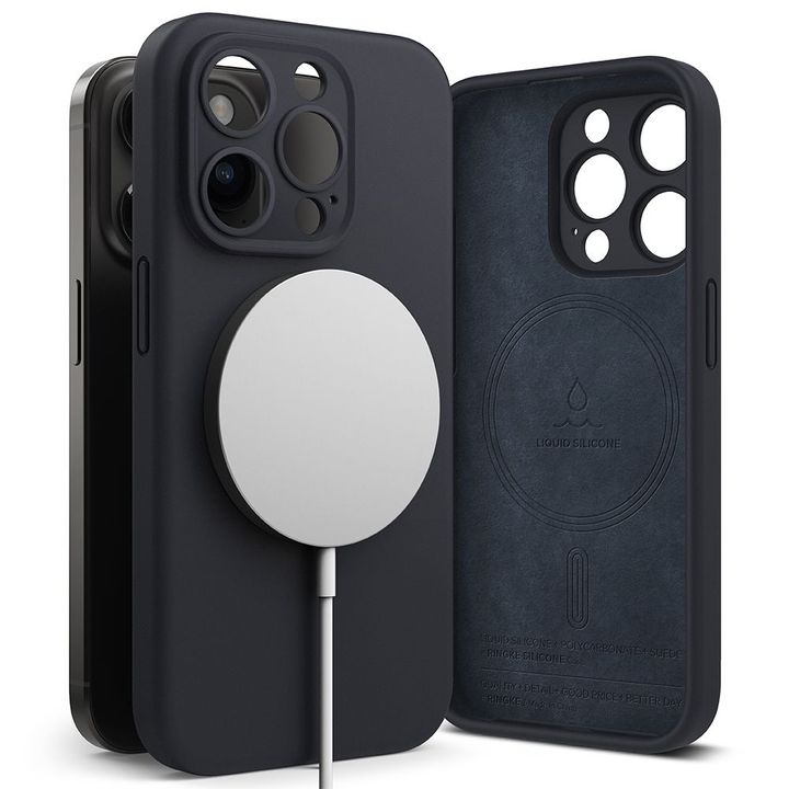 RINGKE SILICONE MAGNETIC MAGSAFE IPHONE 15 PRO DEEP BLUE na NearMe.pl