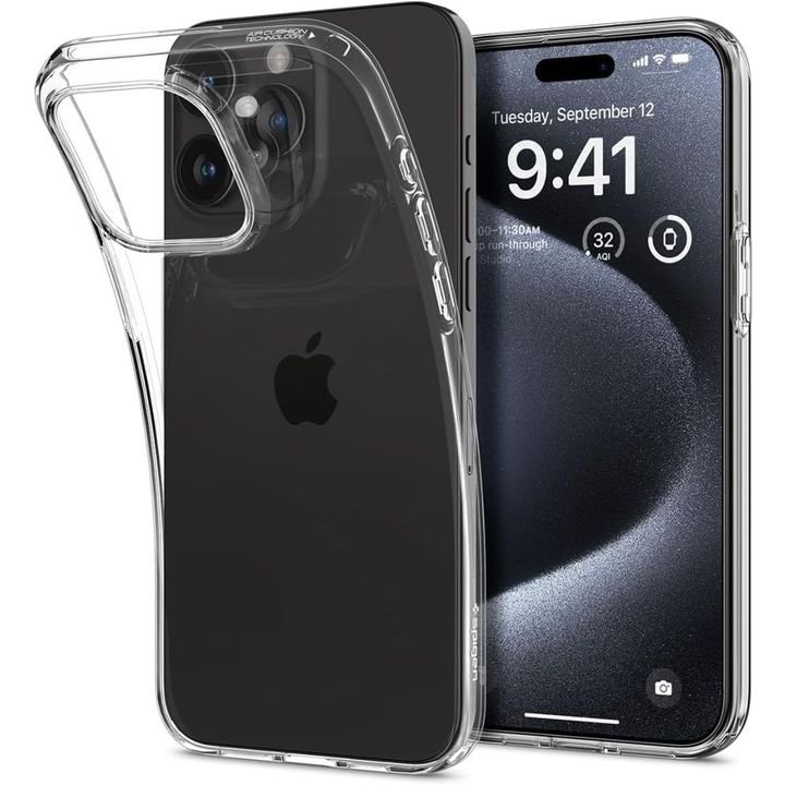 SPIGEN LIQUID CRYSTAL IPHONE 15 PRO CRYSTAL CLEAR na NearMe.pl