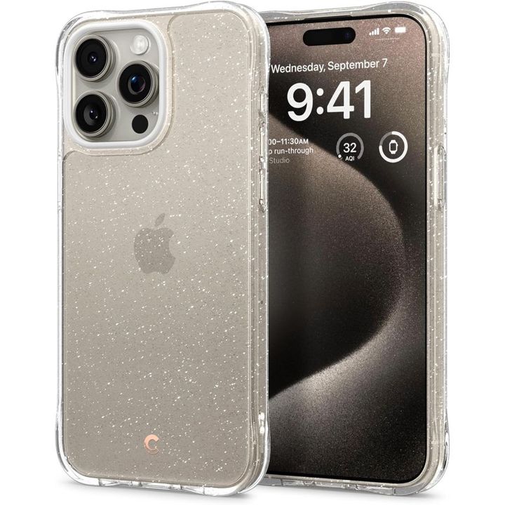 SPIGEN CYRILL CECILE IPHONE 15 PRO GLITTER CLEAR na NearMe.pl