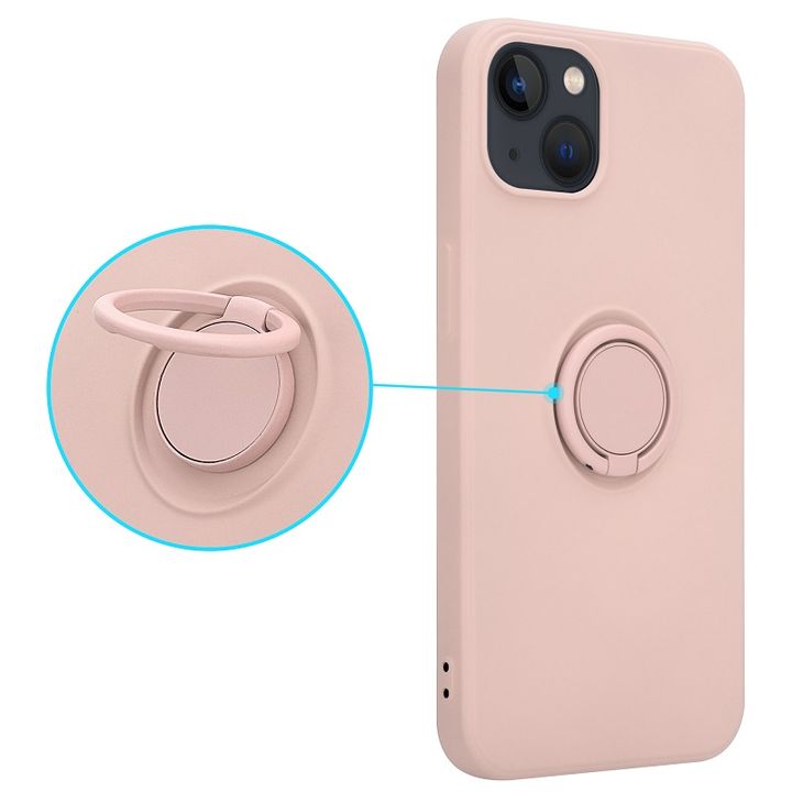 Etui Silicon Ring do Samsung A53 5G różowy na NearMe.pl