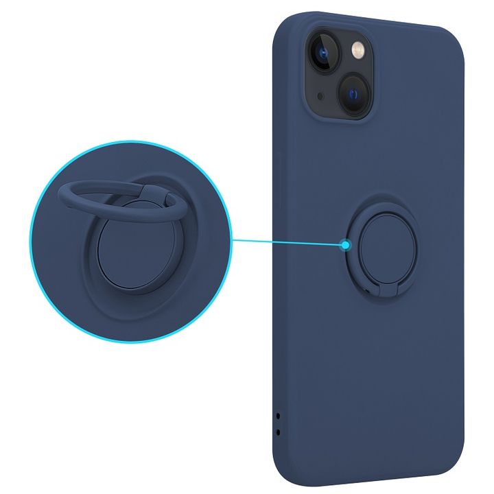 Etui Silicon Ring do Samsung A53 5G niebieski na NearMe.pl