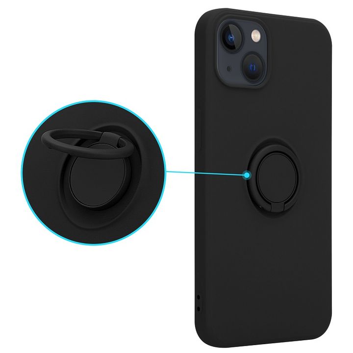 Etui Silicon Ring do Iphone 11 czarny na NearMe.pl