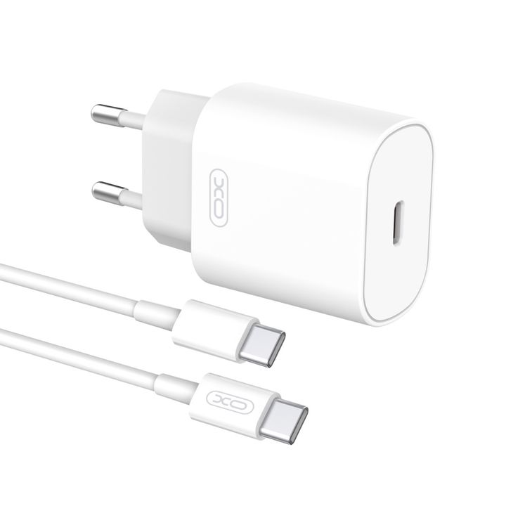 XO ładowarka sieciowa L91 PD 25W USB-C + KABEL TYPE-C na NearMe.pl