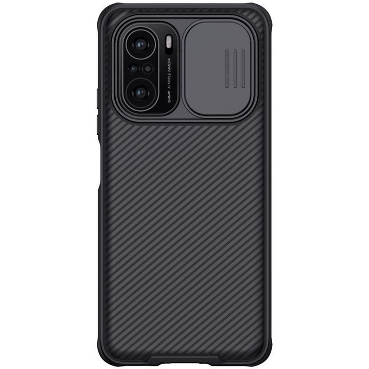 Etui Nillkin CamShield do Xiaomi Redmi K40 / Pro / Pro+ / Mi 11i / Poco F3 / 11X / 11X Pro (czarne) na NearMe.pl