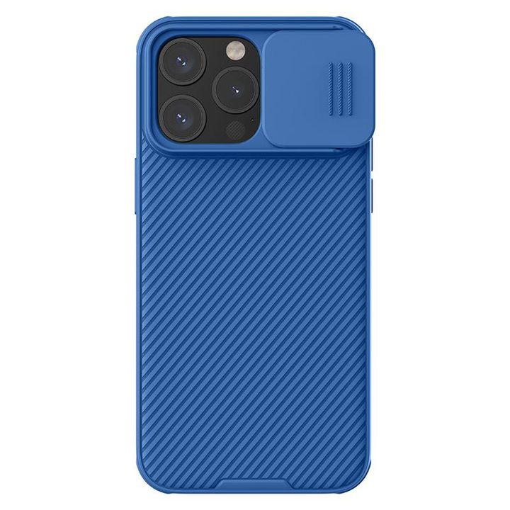 Etui Nillkin CamShield Pro PC+TPU do Iphone 15 Pro niebieski na NearMe.pl