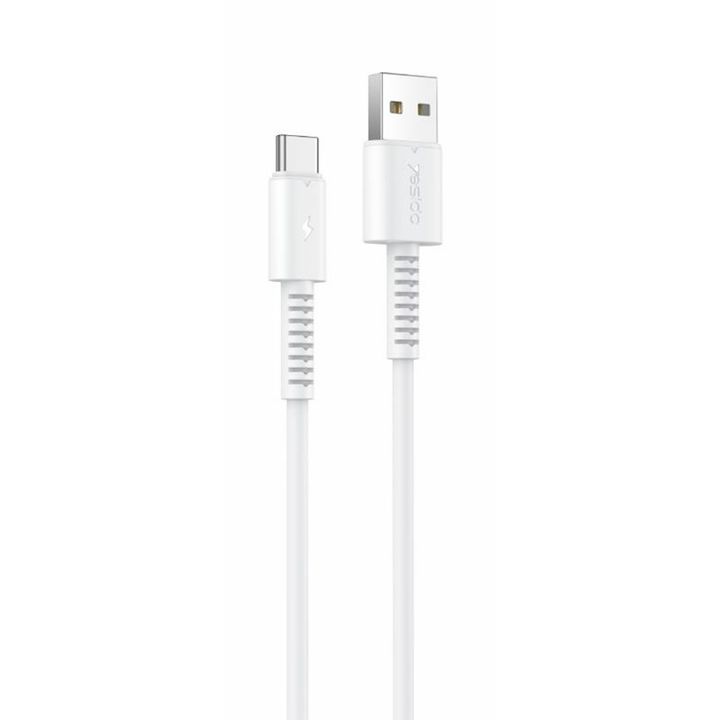 Yesido Kabel CA120 18W USB-Type-C 1m PVC 2A, WHITE / BIAŁY na NearMe.pl