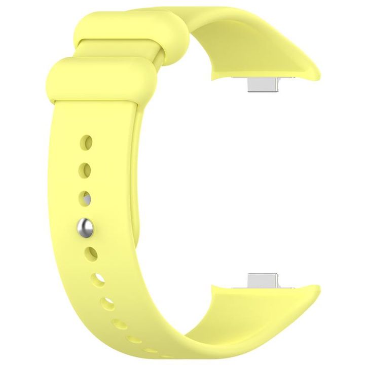 Pasek Silikonowy Mi Band 8 Pro / M8 Pro (6), YELLOW / ŻÓŁTY na NearMe.pl