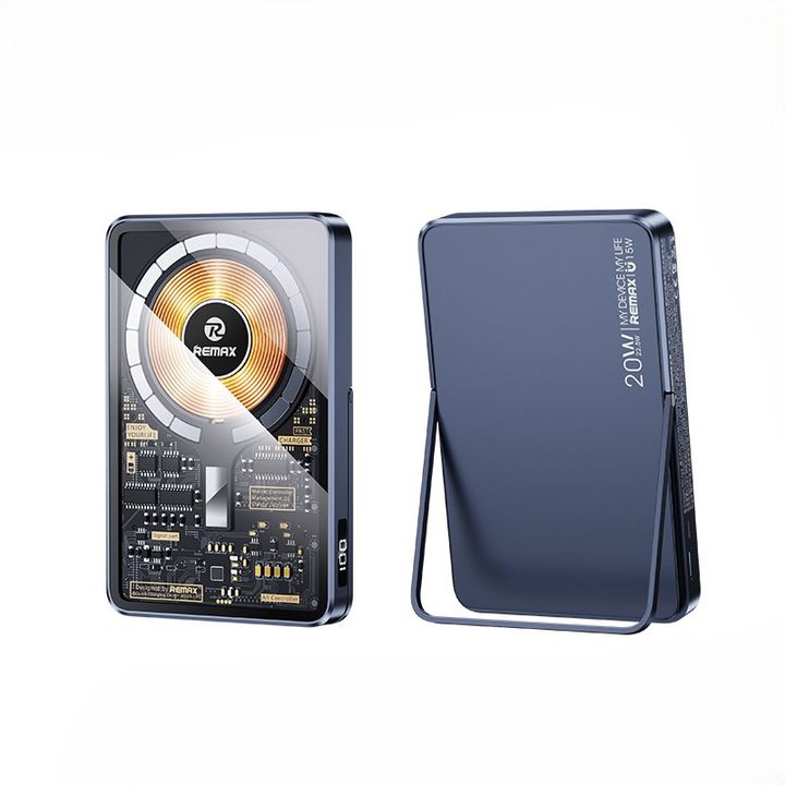 POWERBANK REMAX WALKING SERIES 10000mAh RPP-558 PD20W+QC 22,5W MAGNETIC BLUE na NearMe.pl