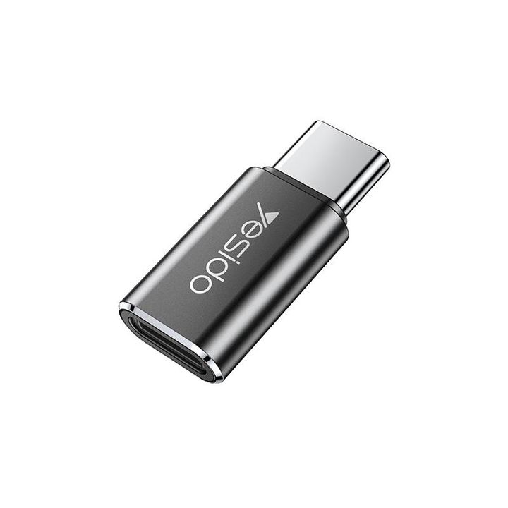 Yesido Adapter OTG GS22 Type-C-Lightning BLACK / CZARNY na NearMe.pl