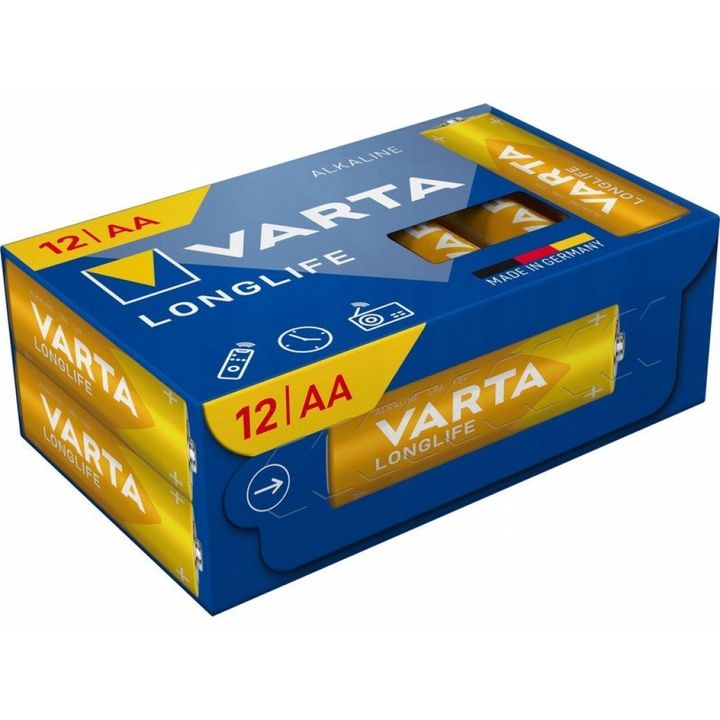 VARTA bateria alkaliczna R6 (AA) Longlife 12 szt na NearMe.pl