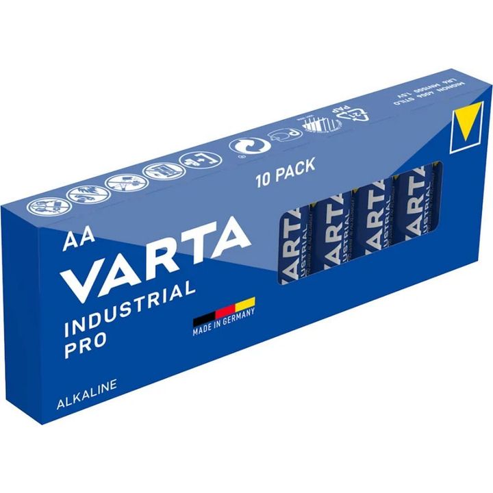 VARTA bateria alkaliczna R6 (AA) Industrial Pro 10 szt na NearMe.pl