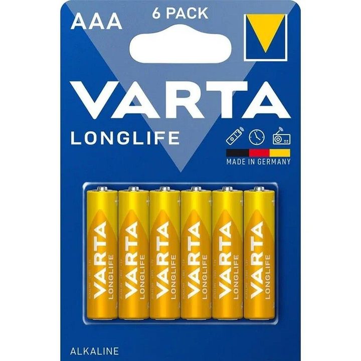 VARTA bateria alkaliczna R3 (AAA) Longlife 6 szt na NearMe.pl