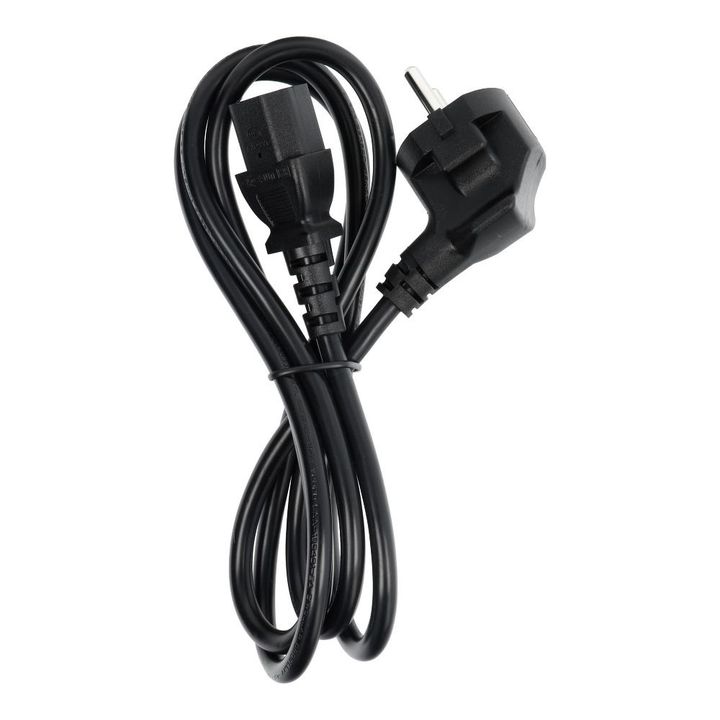 Kabel zasilający do komputera PC / drukarka / monitor 230V 16A 1,5 m czarny na NearMe.pl